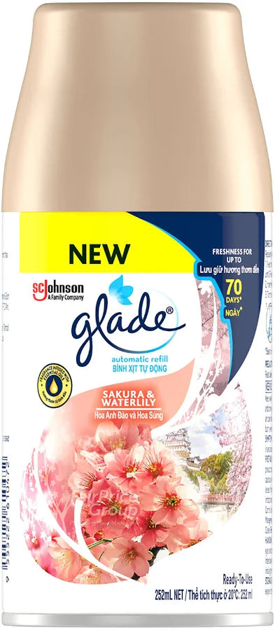 Glade Automatic Spray Refill Sakura & Waterlily - 175g