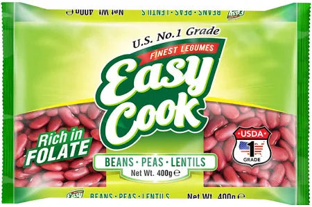 EASYCOOK LIGHT RED KIDNEY BEANS 400G