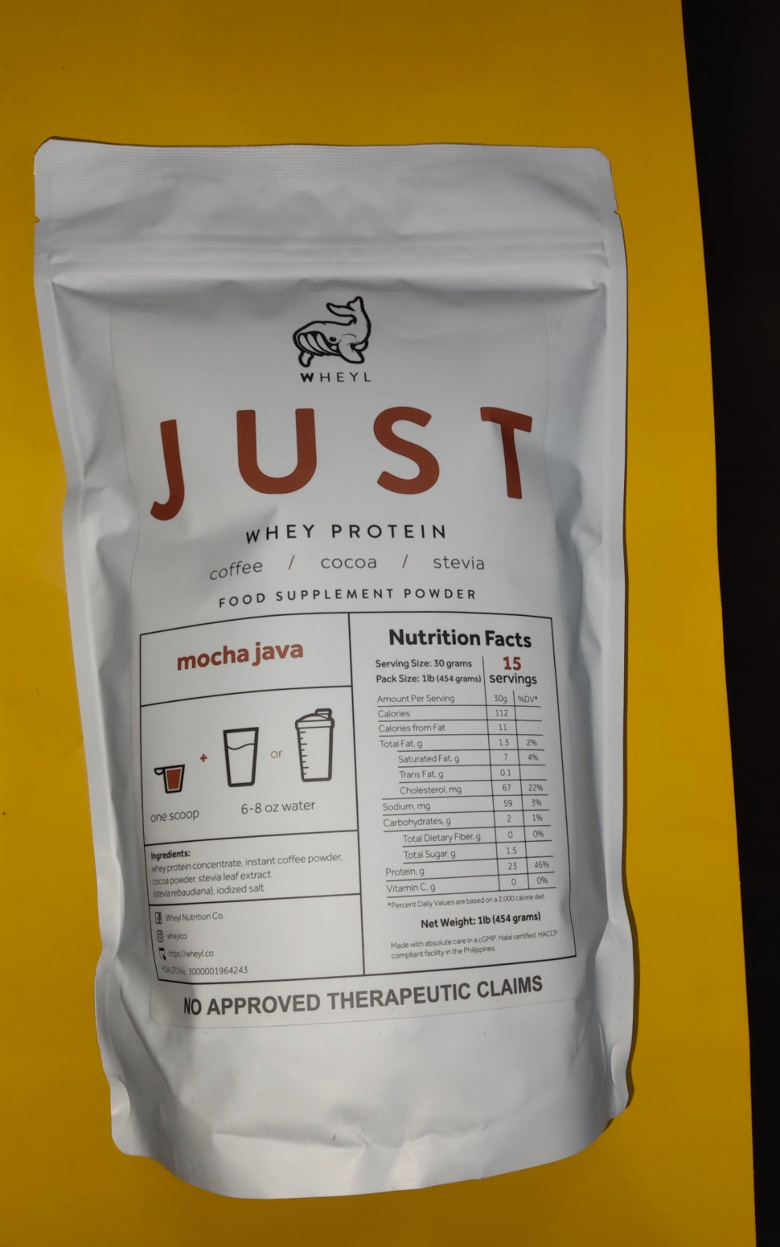 JUST Mocha Java Whey Protein – TTN Philippines Inc.